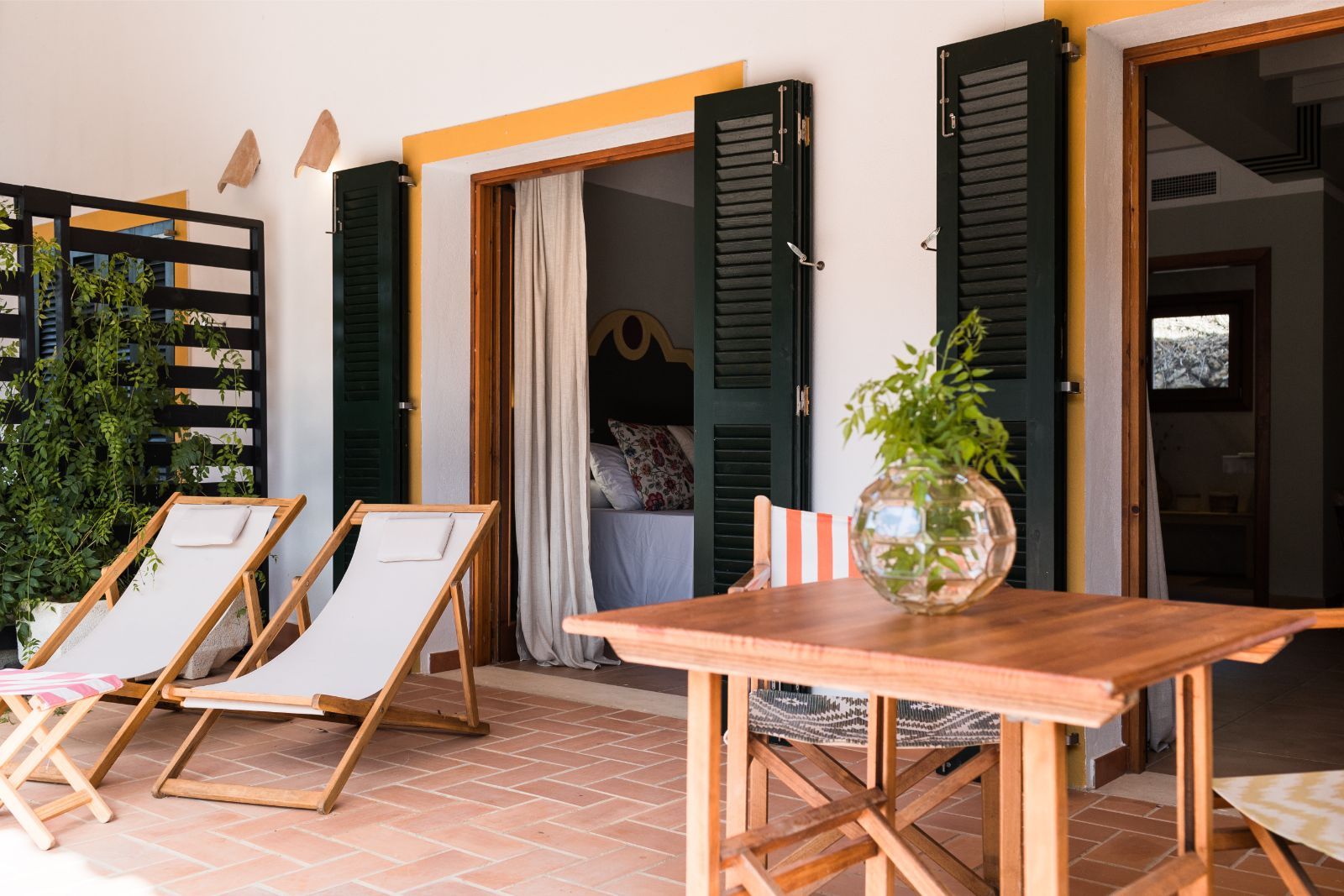 Junior Suite with Terrace in Llucatx Menorca