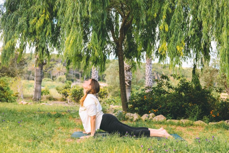 Yoga en Llucatx Menorca